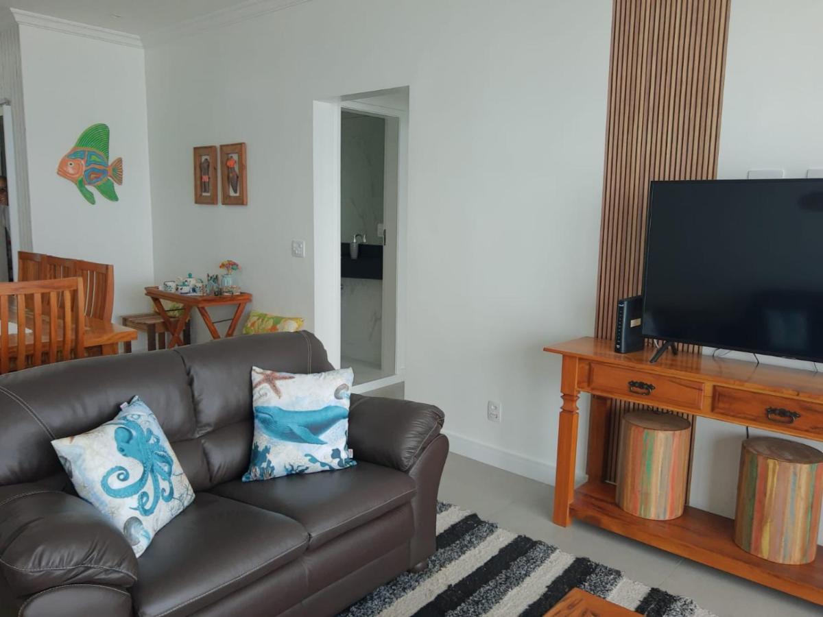 Apartamento Frente Ao Mar Apartment กัวรูจา ภายนอก รูปภาพ